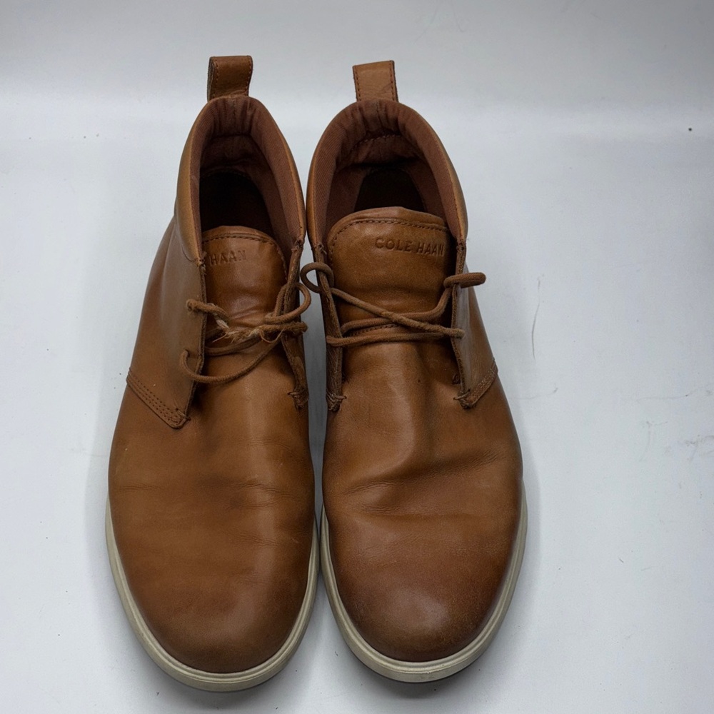 Cole Haan Men’s Size 11 M Original Grand Leather Tan Chukka Boots
